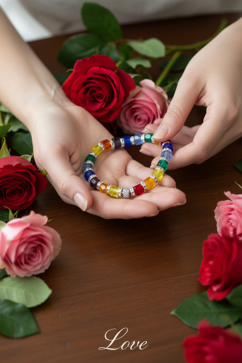 Collections-Unified Spectrum -Love-  Bracelet