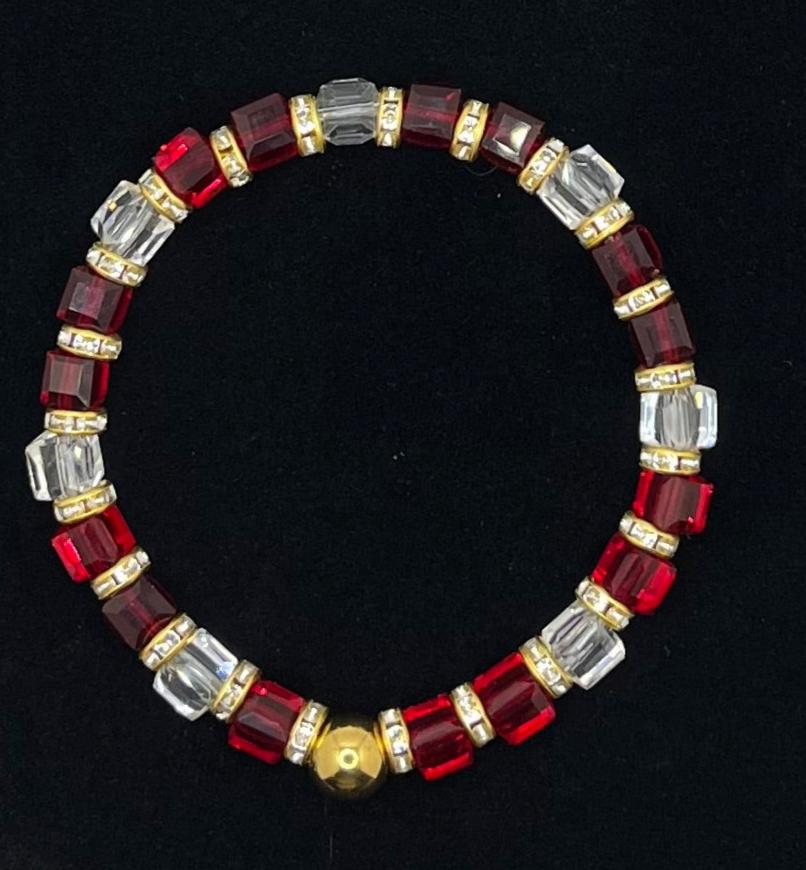 Ruby Gold Bracelet