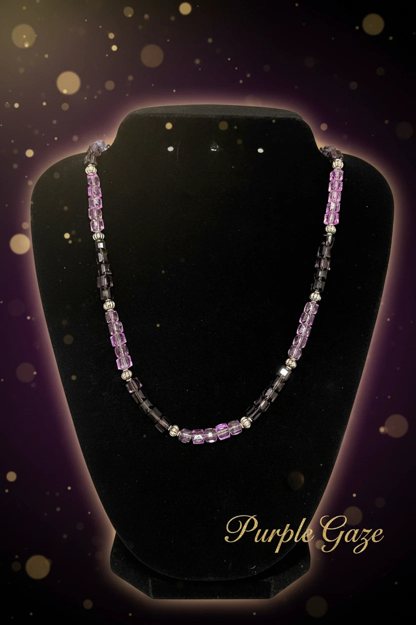Purple Gaze Necklace