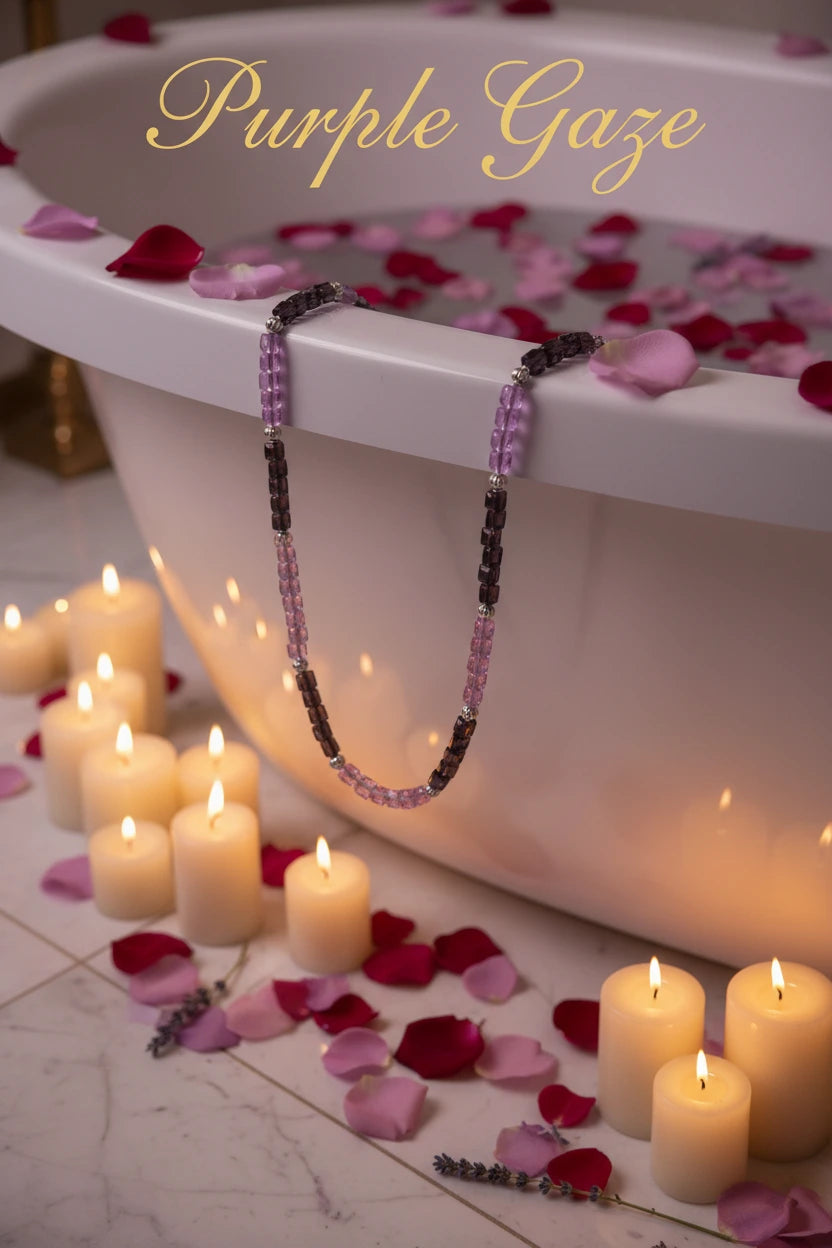 Purple Gaze Necklace