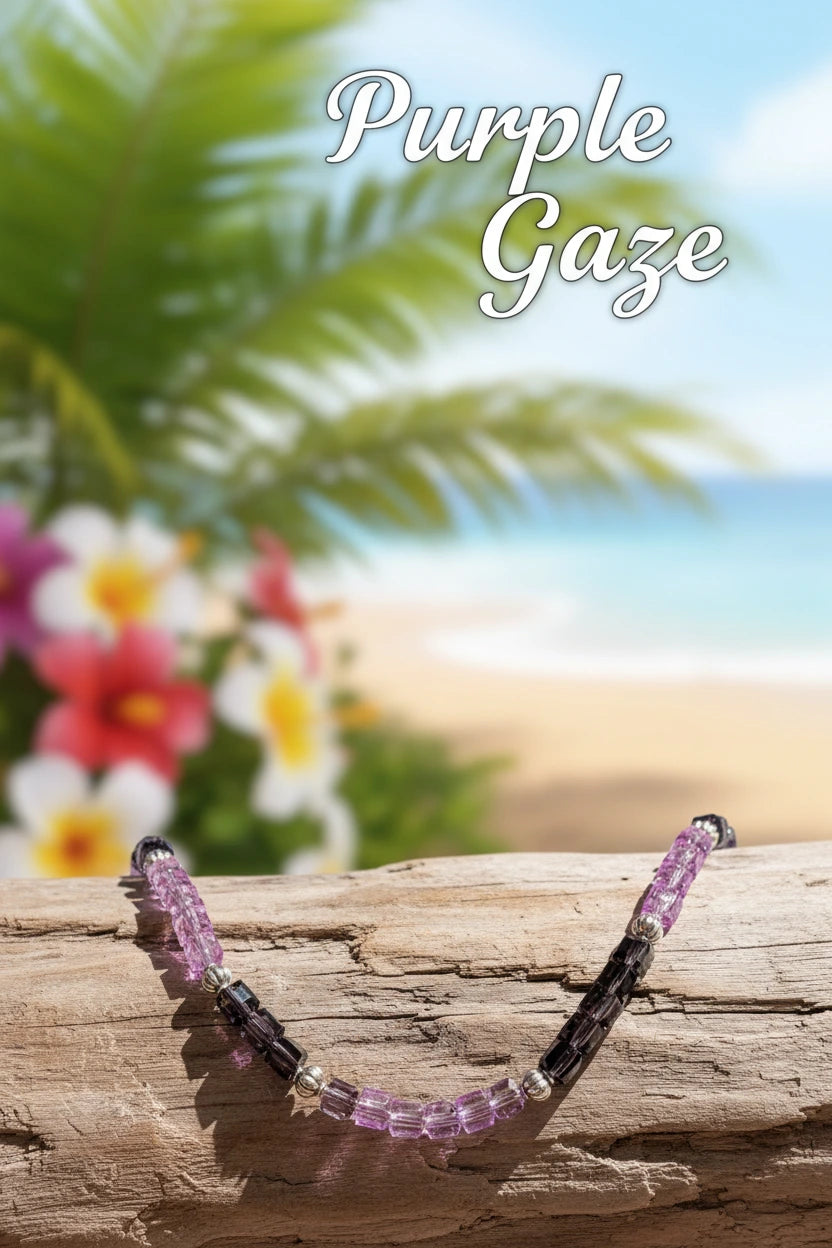 Purple Gaze Necklace