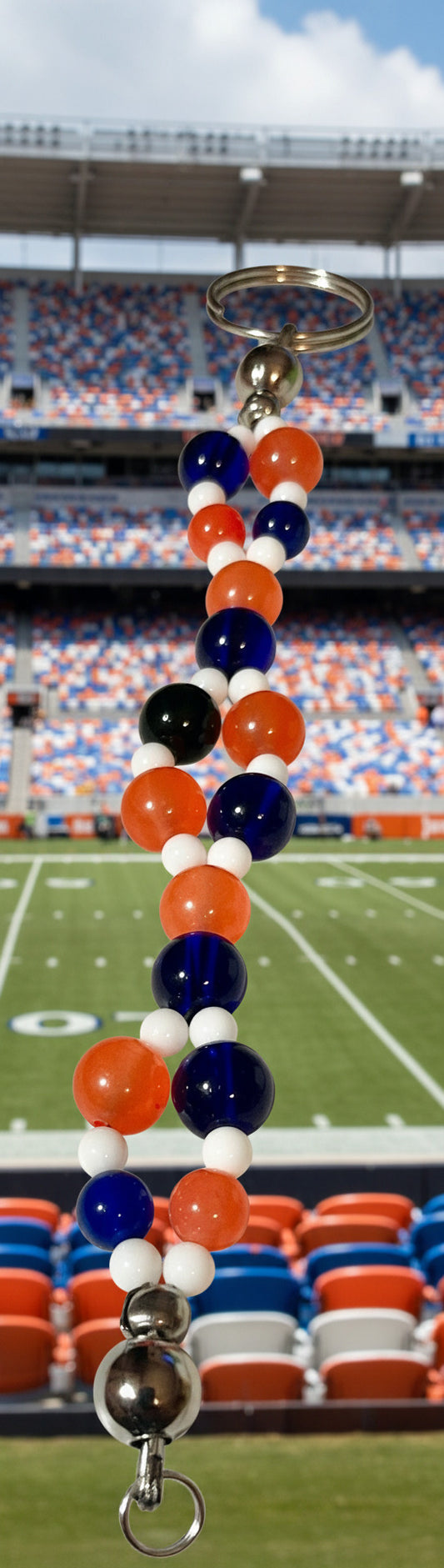 Sport color keychains-Chicago Bear