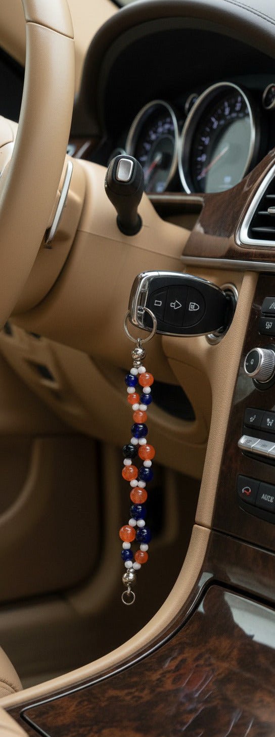 Sport color keychains-Chicago Bear