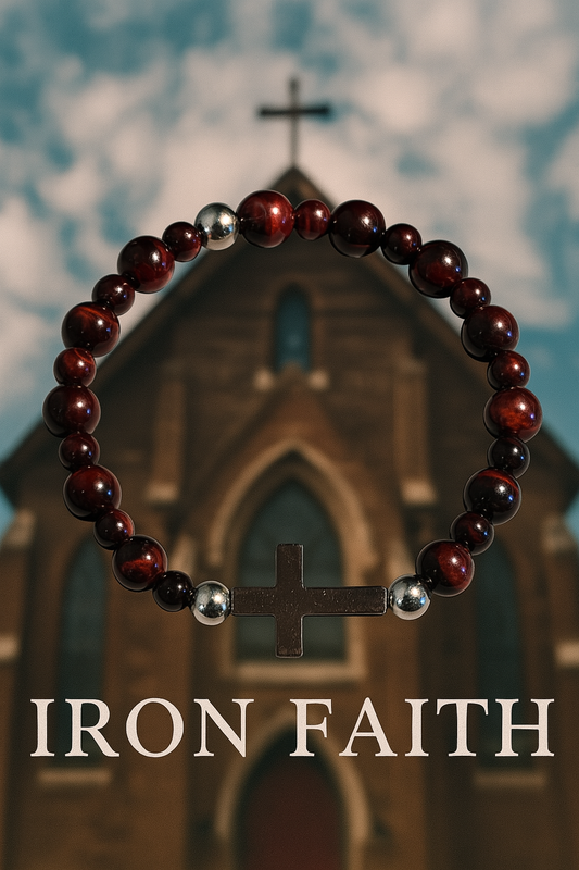 Men's corner  -Iron Faith- Bracelet