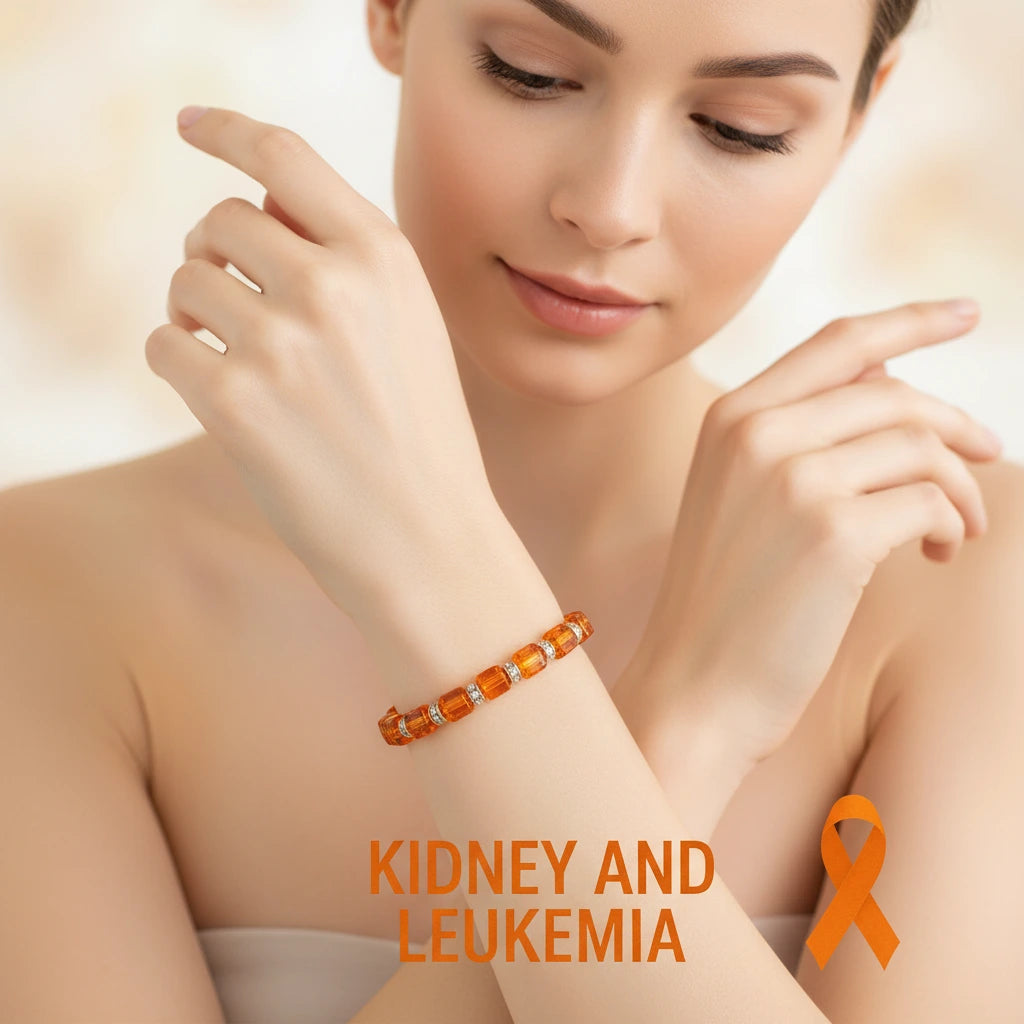 Courage Collection-Kidney & Leukemia Awareness Bracelet