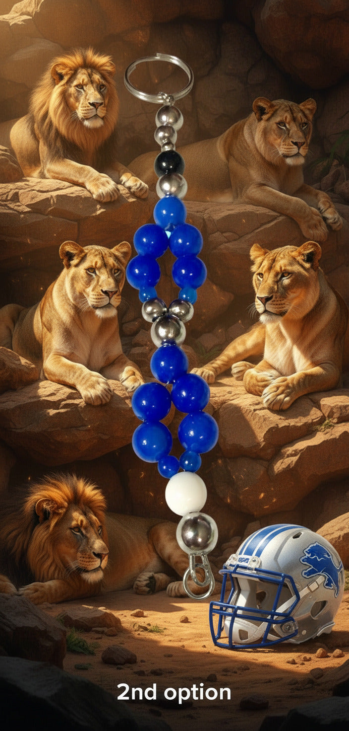 Sports color Key Chain-Lions