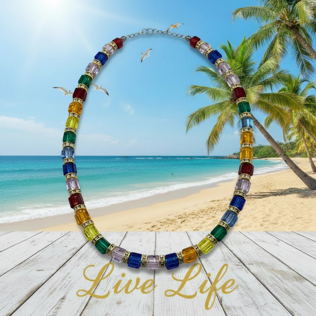 Collection-Unified Spectrum - Live Life - Necklace
