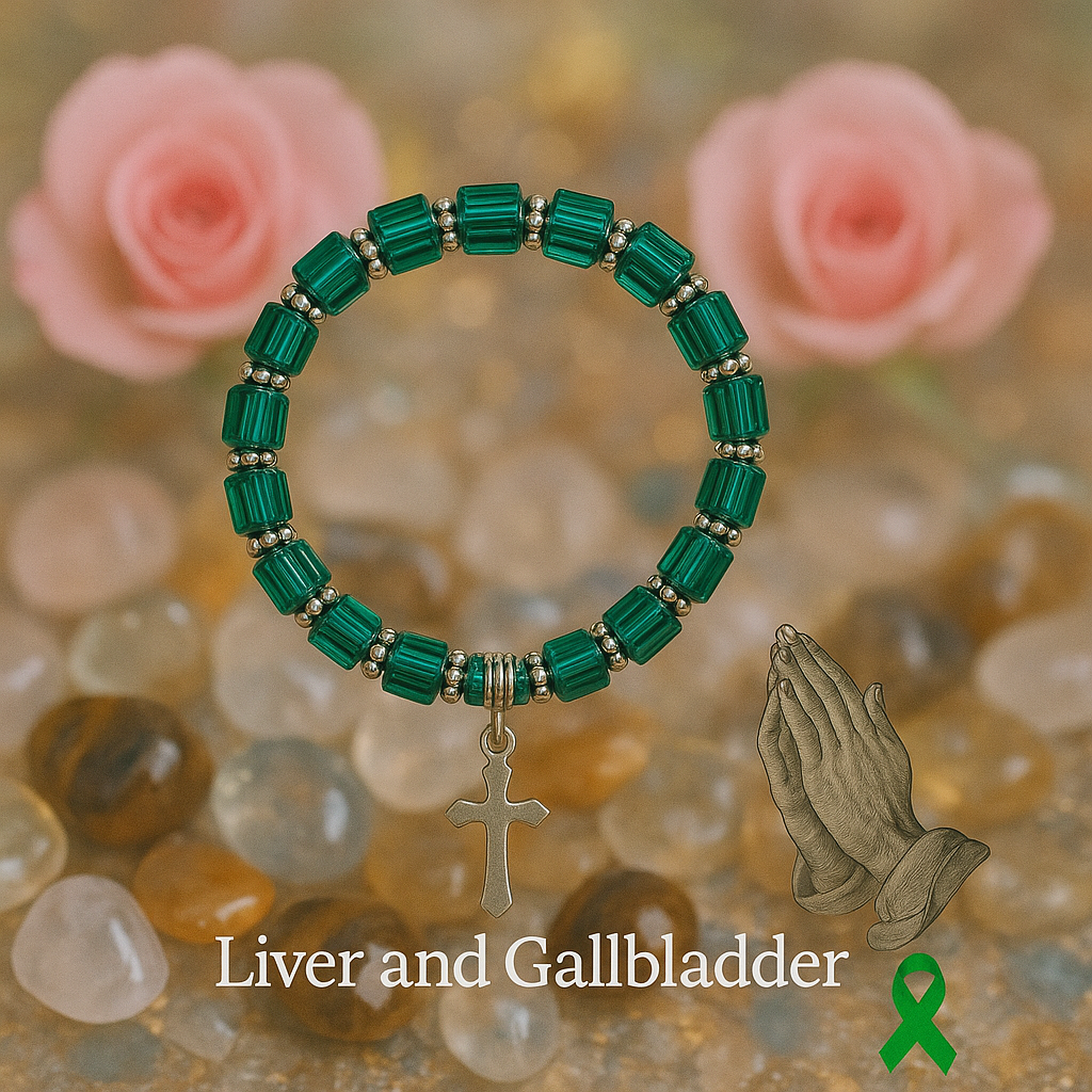 Courage Collection Cancer Awareness Bracelet-Liver and Gall bladder
