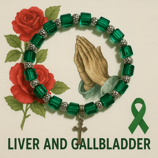 Courage Collection Cancer Awareness Bracelet-Liver and Gall bladder