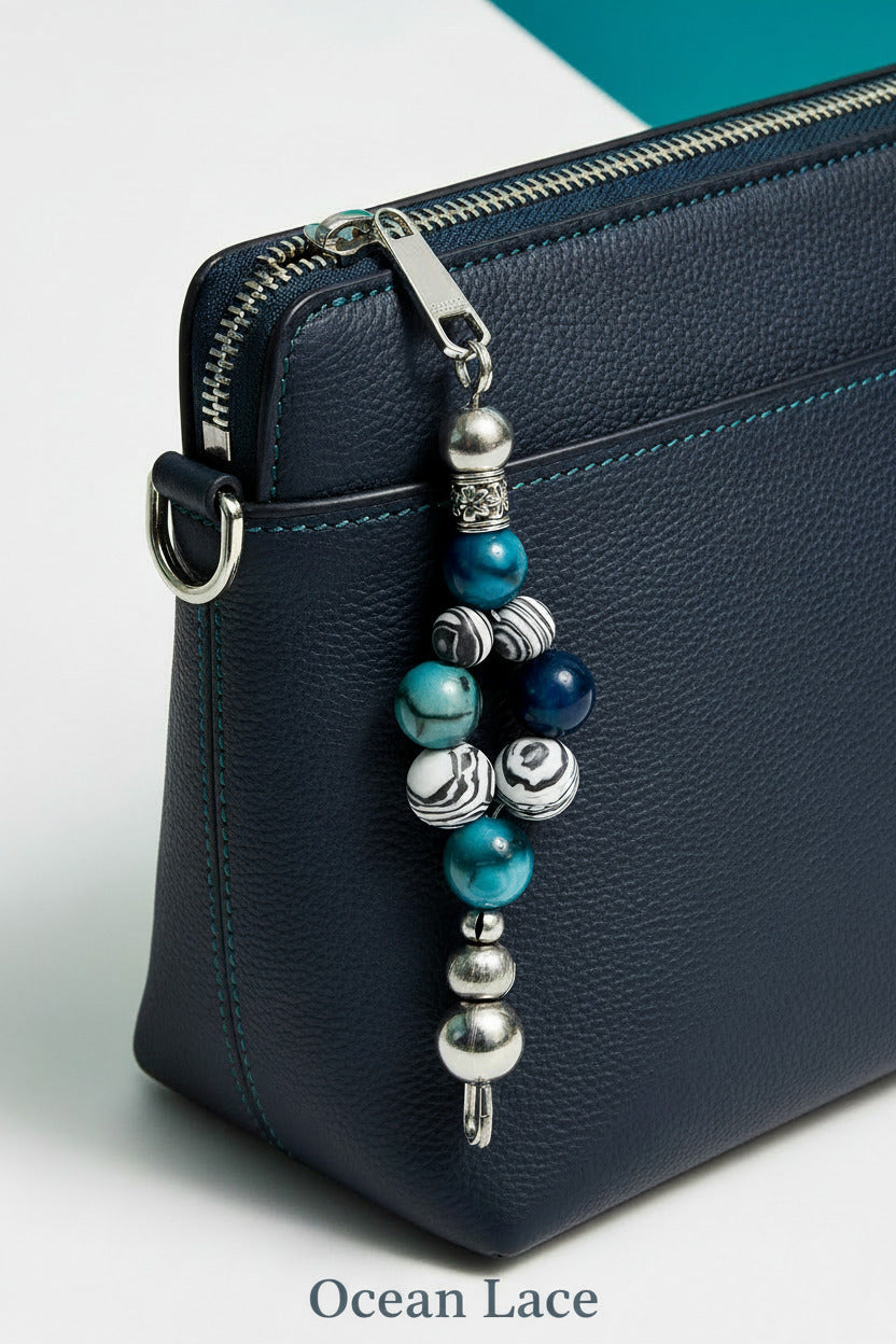 Zipper Gripper -Ocean lace