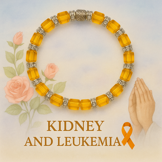 Courage Collection-Kidney & Leukemia Awareness Bracelet