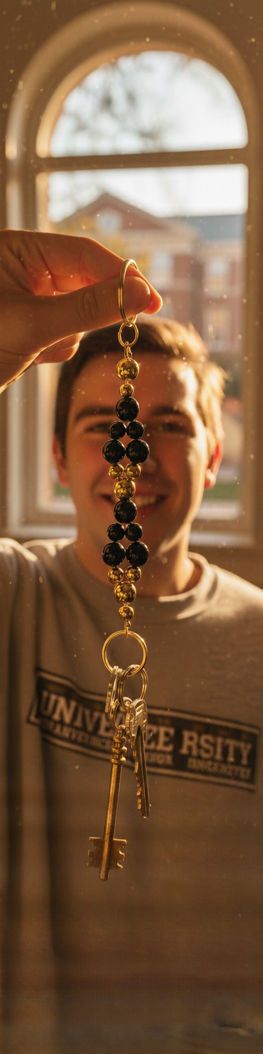 Sports Color Keychains- Purdue