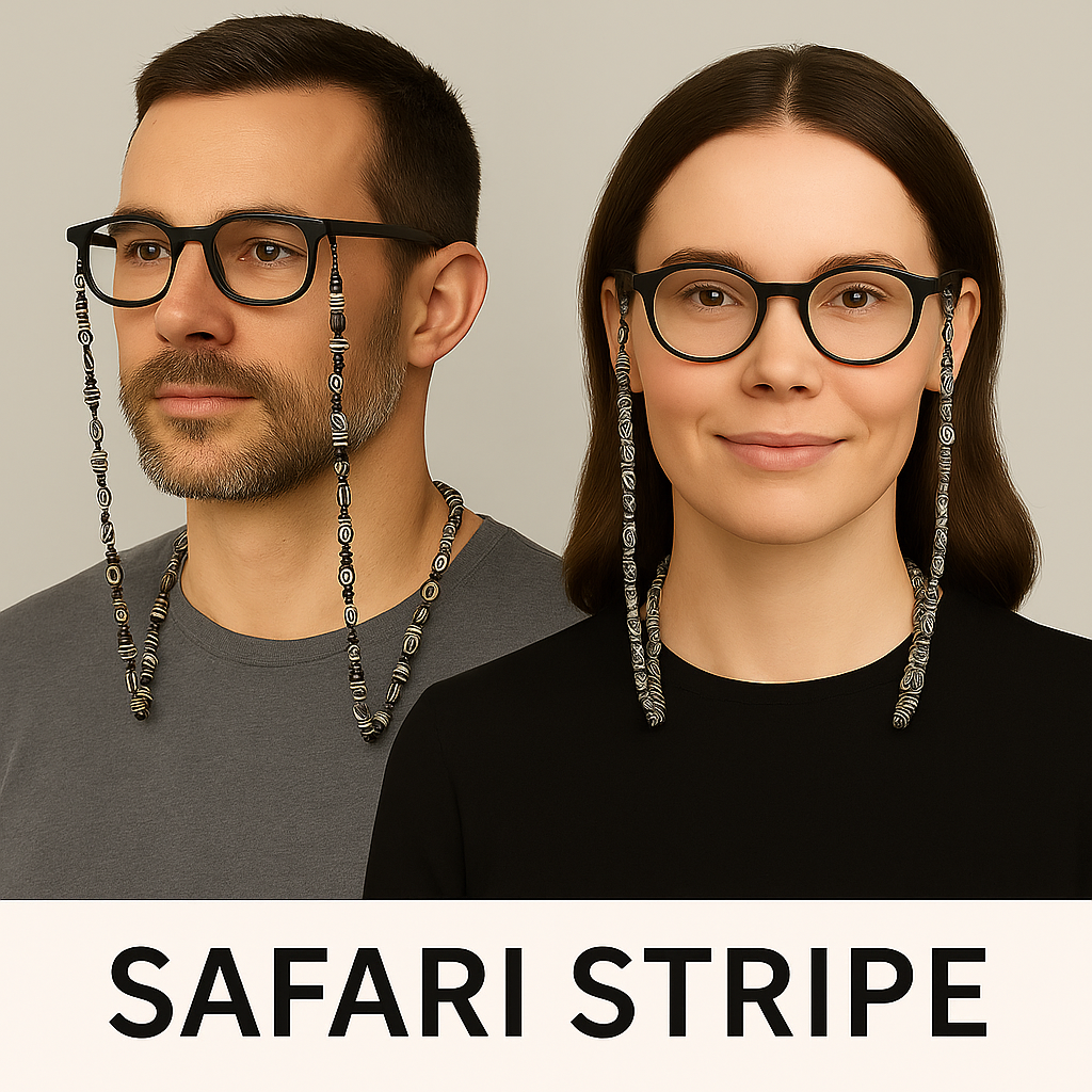 Eyeglass Catcher Collection -Safari Stripe