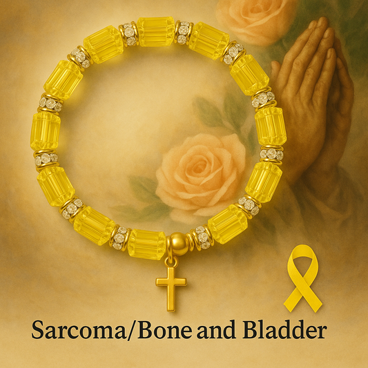Courage Collection-Sarcoma, Bone and  Bladder Cancer Awareness Bracelet