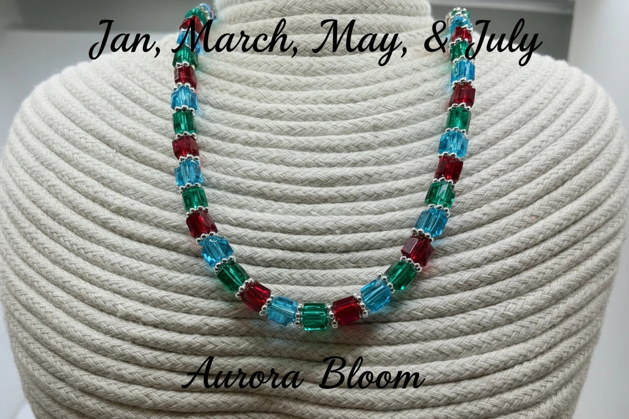 Memory -Custom made -Aurora Bloom Necklace