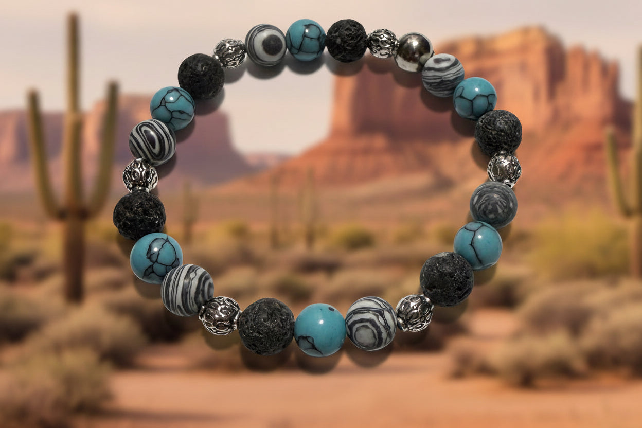 Lava Lux Collection-South Western Bracelet