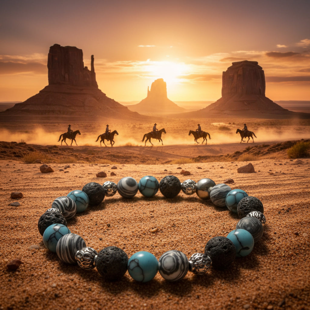 Lava Lux Collection-South Western Bracelet