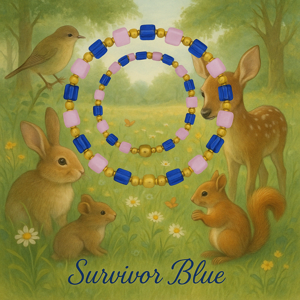 Survivor Bracelt -Survivor Blue-
