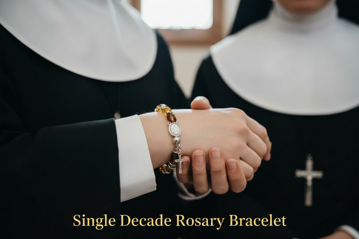 Heavenly Grace Single Decade Rosary-Grace- Bracelet