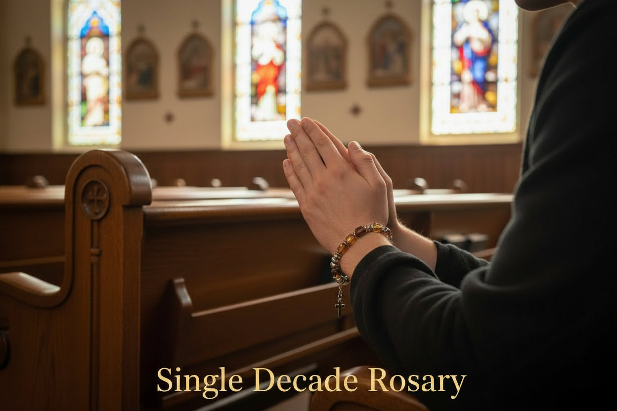 Heavenly Grace Single Decade Rosary-Grace- Bracelet