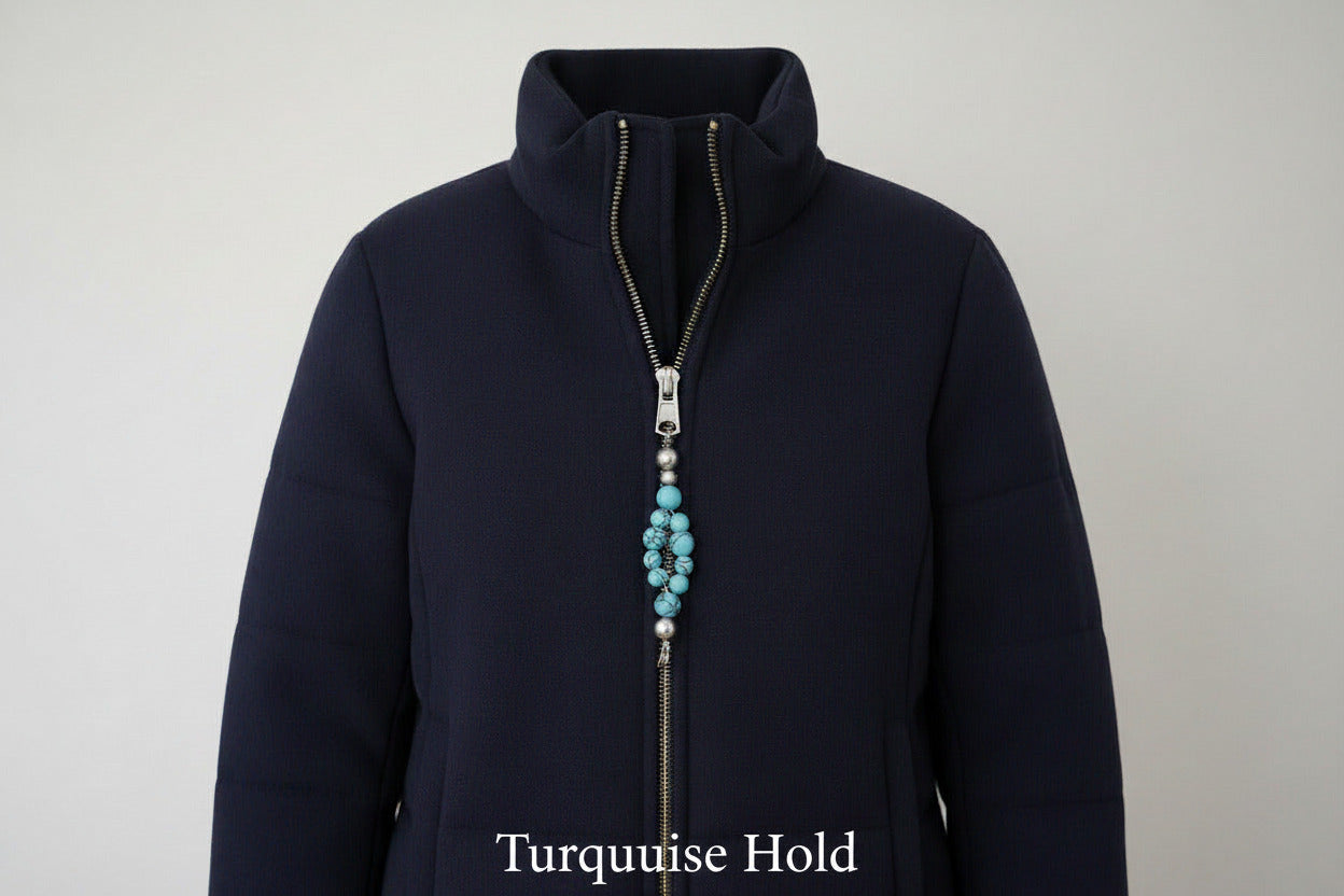 Zipper Gripper-Turquoise Hold
