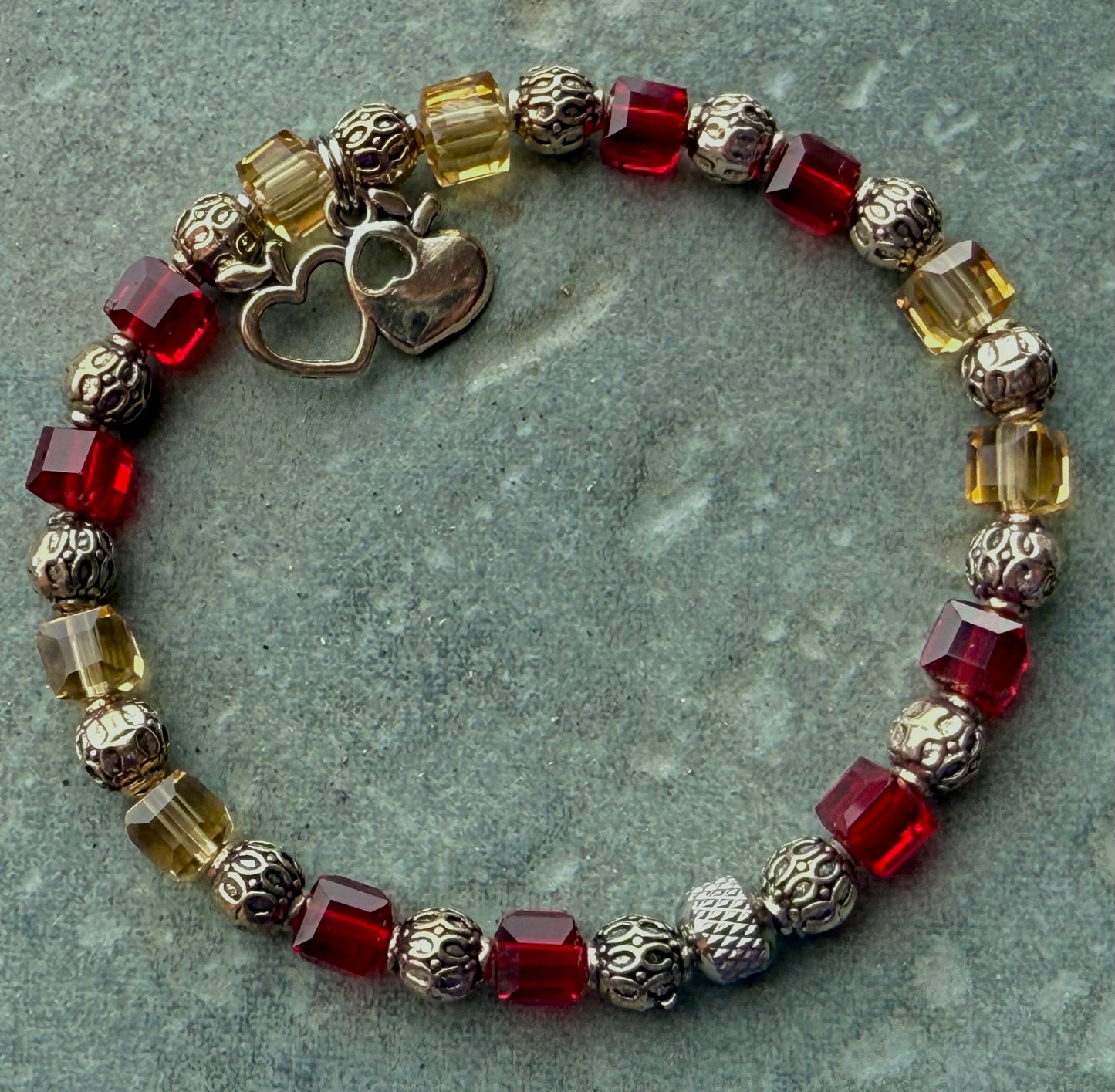 Memory-Jan & Nov Birthstone  Bracelet -Twin Flames