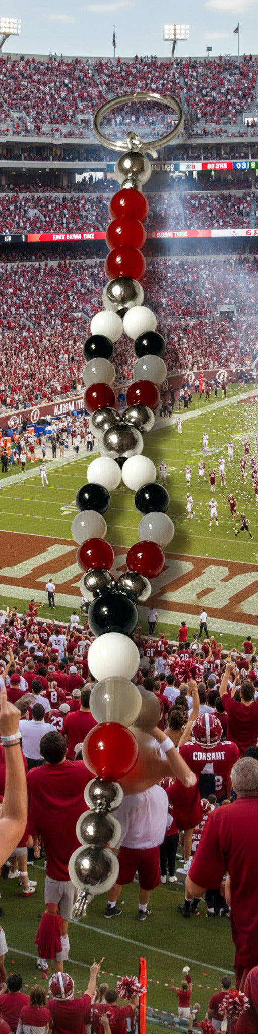 Sport color Keychains-Alabama