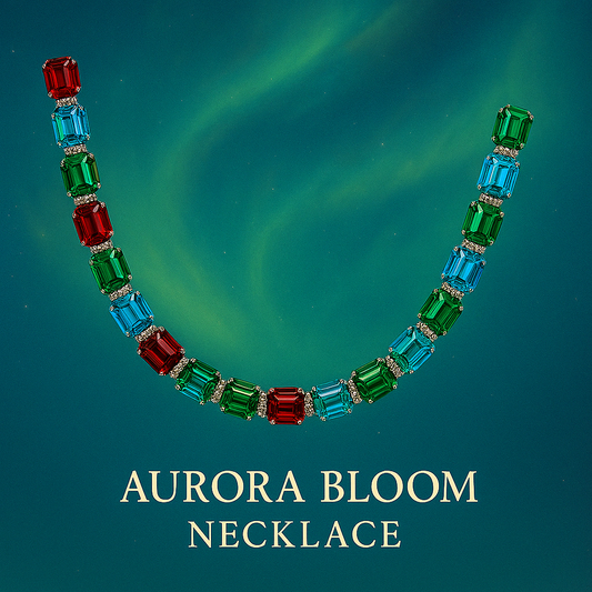 Memory -Custom made -Aurora Bloom Necklace